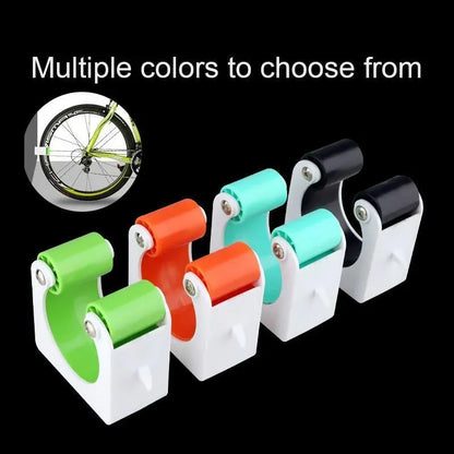 🚲 Orange Floor Bike Stand for Road Bikes | Space-Saving Storage Rack, Factory Direct Deal
