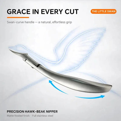⏰Stainless Steel Ingrown Toenail Clipper and Dead Skin Nipper 2 Piece Manicure Set