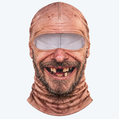 😂Wild 3D Face Balaclava – Cold-Weather Fun for Parties & Outdoor Crews ❄️