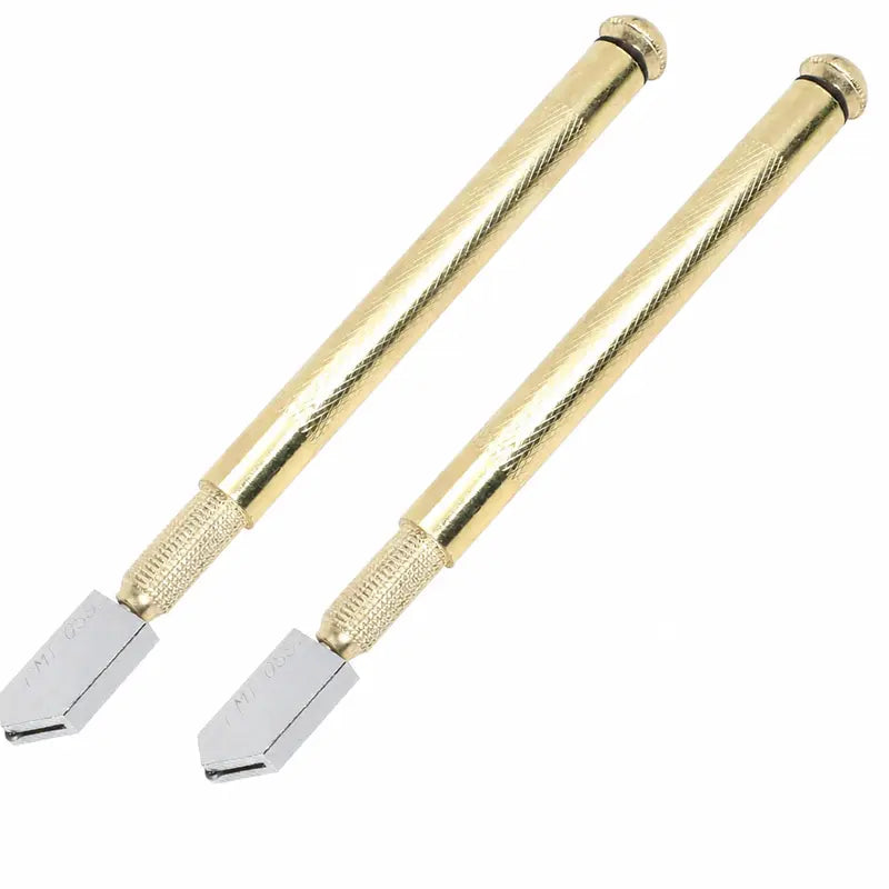⚡ Clean-Cut Diamond Glass Scoring Tool with Ergonomic Alloy Grip & Precision Roller Wheel