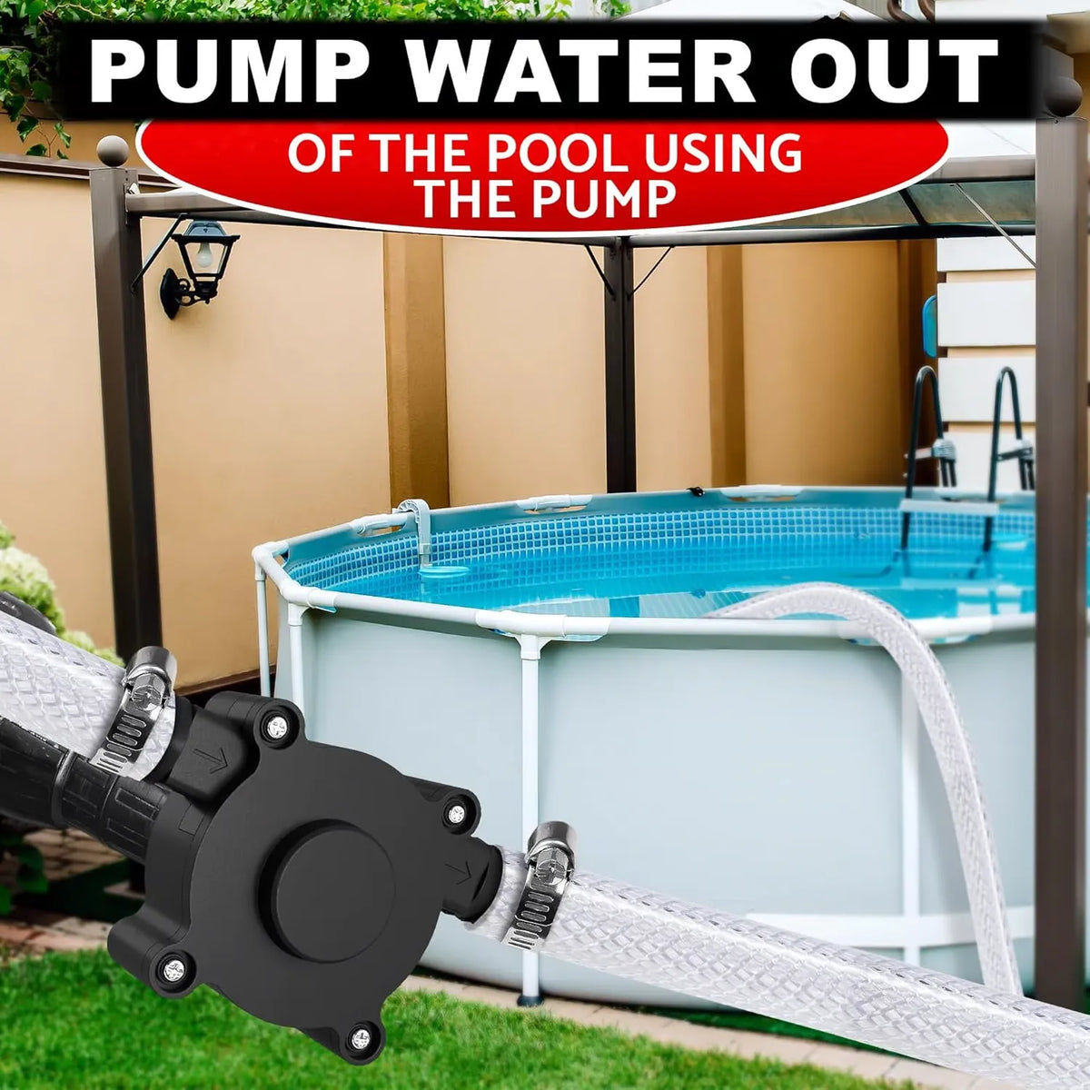 💧 Portable Drill-Powered Water Pump – Handy Liquid Transfer Tool
