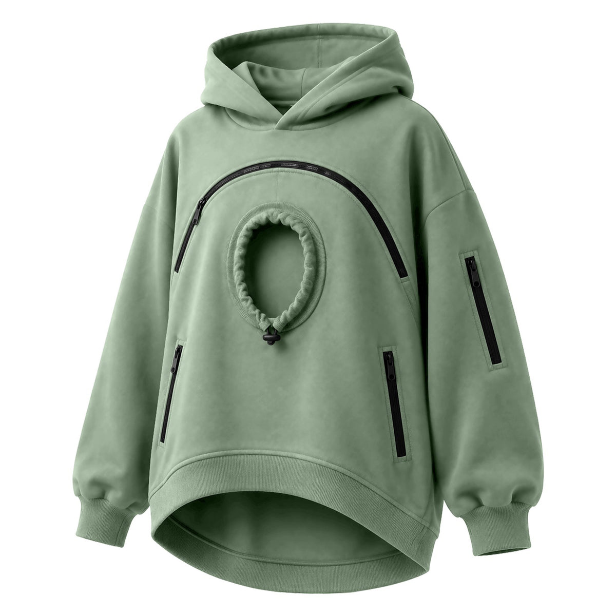 🐾 Cozy Fleece Pet Pouch Hoodie – Keep Your Little Companion Close