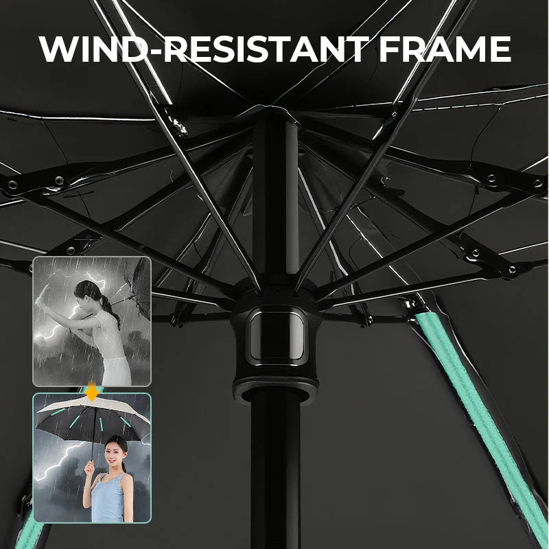 Dual-Purpose Capsule Umbrella ☔ Compact for Sun & Rain