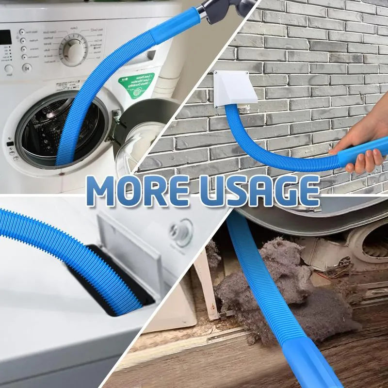 🔥 Deep-Clean Dryer Vent Brush Kit for Safer, More Efficient Laundry Days | 1-Piece Tool