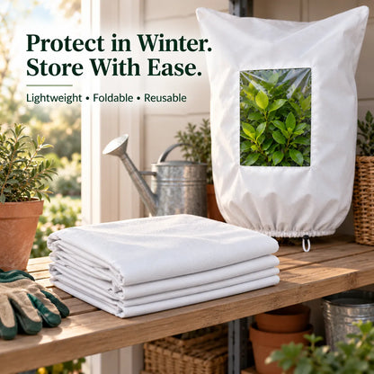 ❄️ Winter Plant Freeze Shield | Protective Cover for Frosty Nights and Cold Weather