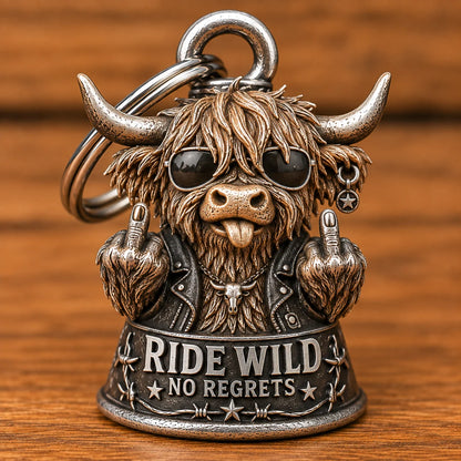 🏍️ Funny Motorcycle Biker Bell – Crazy Rider Gift for Him 🔔