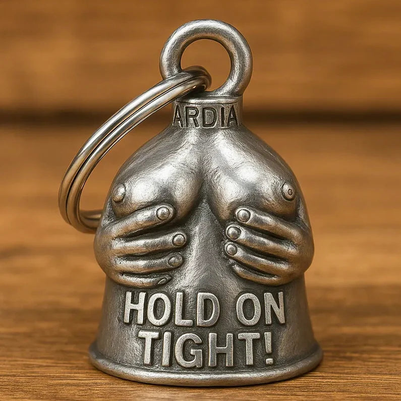 🏍️ Funny Motorcycle Biker Bell – Crazy Rider Gift for Him 🔔