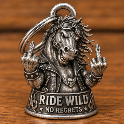 🏍️ Funny Motorcycle Biker Bell – Crazy Rider Gift for Him 🔔