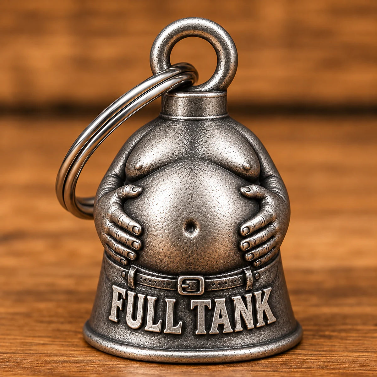 🏍️ Funny Motorcycle Biker Bell – Crazy Rider Gift for Him 🔔