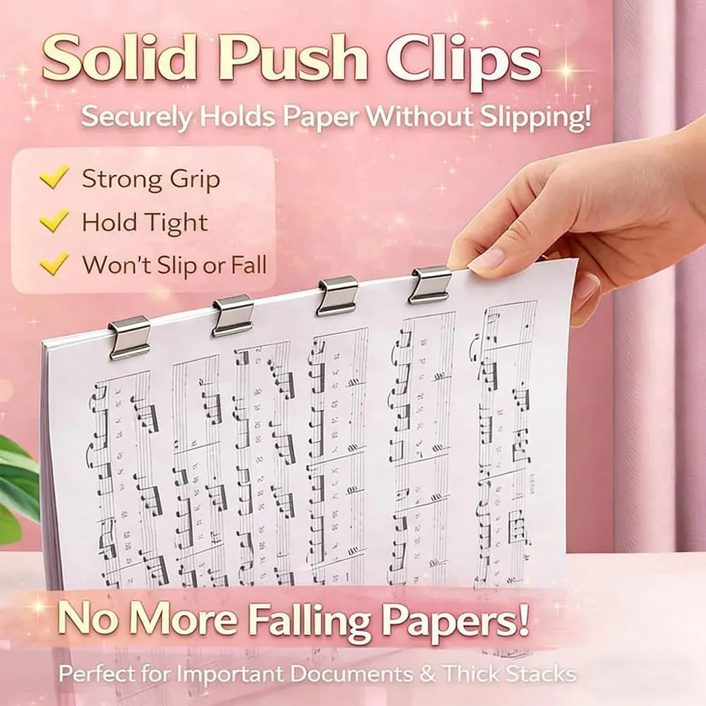 🔥Portable Binder Clip Stapler