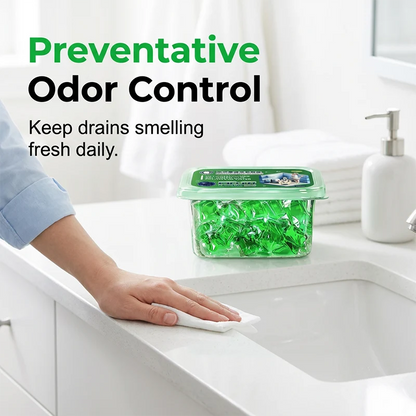 Bio-Enzyme Drain Deodorizer Capsules
