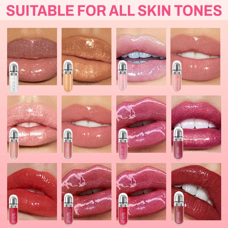💄 High-Shine Lip Gloss | 12 Shades