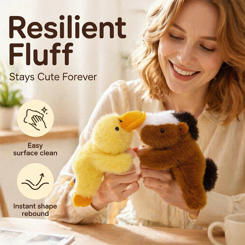 🧸 57% OFF NOW! 🧲 Lovely Plushie Fridge Magnet Doll – Premium Mink Velvet, Hidden Magnet, Perfect for Fridge, Laptop & Bags ✨