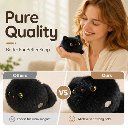 🧸 57% OFF NOW! 🧲 Lovely Plushie Fridge Magnet Doll – Premium Mink Velvet, Hidden Magnet, Perfect for Fridge, Laptop & Bags ✨