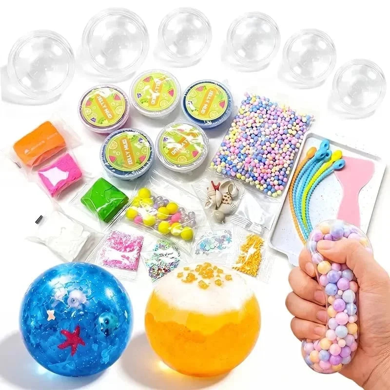 🔥FREE SHIPPING🔥🐾 Kawaii DIY Cat Paw Kit – Super Soft Squishy Craft for Creative & Sensory Fun