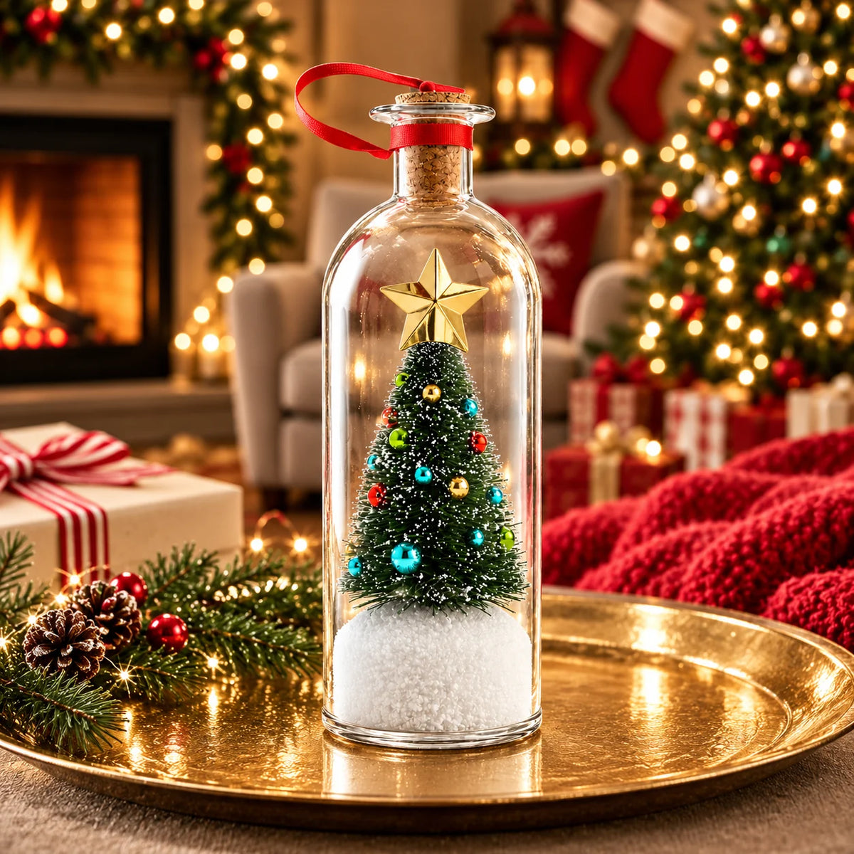 The Christmas Keepsake Bottle