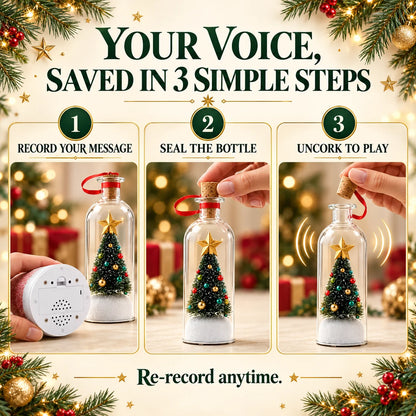 The Christmas Keepsake Bottle