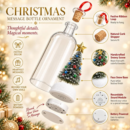 The Christmas Keepsake Bottle