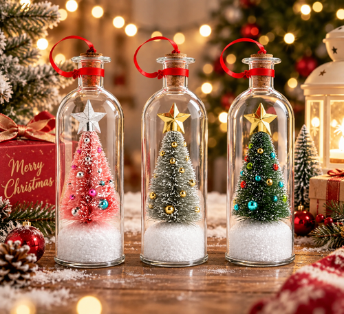The Christmas Keepsake Bottle
