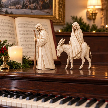 🌟 Journey to Bethlehem Nativity Figurine Set