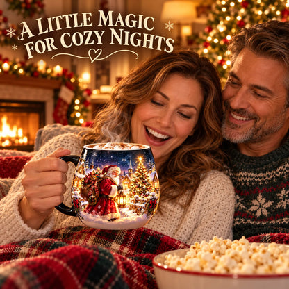 🎄 Christmas Magic Color-Changing Mug – Heat-Reveal Holiday Surprise
