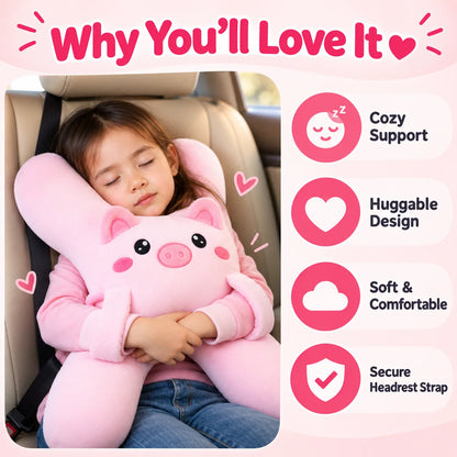 🚗 Limited-time 50% off — Kids car travel sleep support pillow