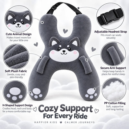 🚗 Limited-time 50% off — Kids car travel sleep support pillow