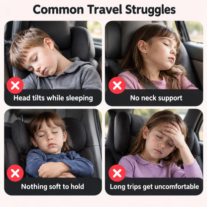 🚗 Limited-time 50% off — Kids car travel sleep support pillow