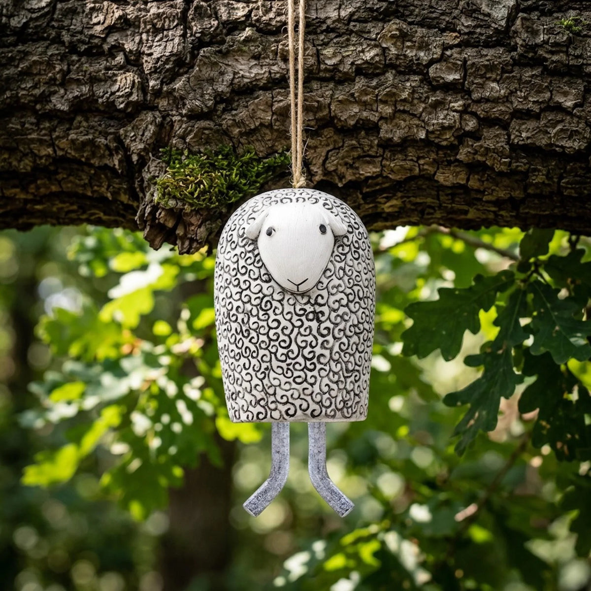 Handmade Whimsical Animal Wind Chime Ornaments