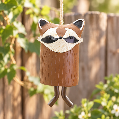 Handmade Whimsical Animal Wind Chime Ornaments