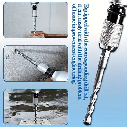Rotary Hammer Drill Adapter 🔩 – Handy Impact Drill Bit Set