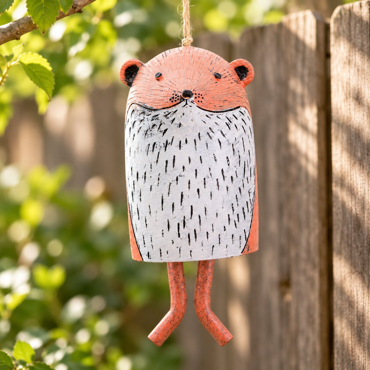 Handmade Whimsical Animal Wind Chime Ornaments