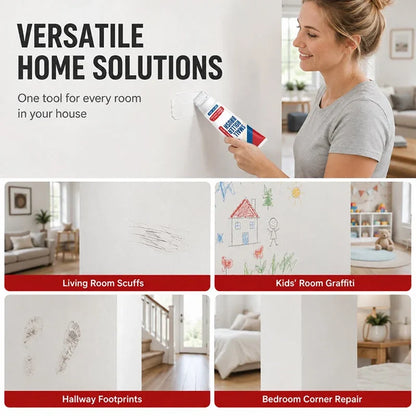 🧱 🖌️Wall Repair Paste with Built-In Roller Brush – Quick Wall Touch-Up