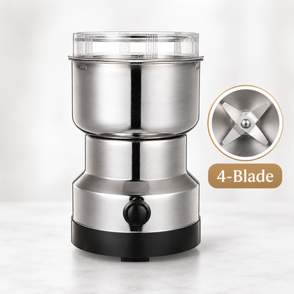 ☕ Compact Electric Coffee & Spice Grinder – Freshly Ground in Seconds