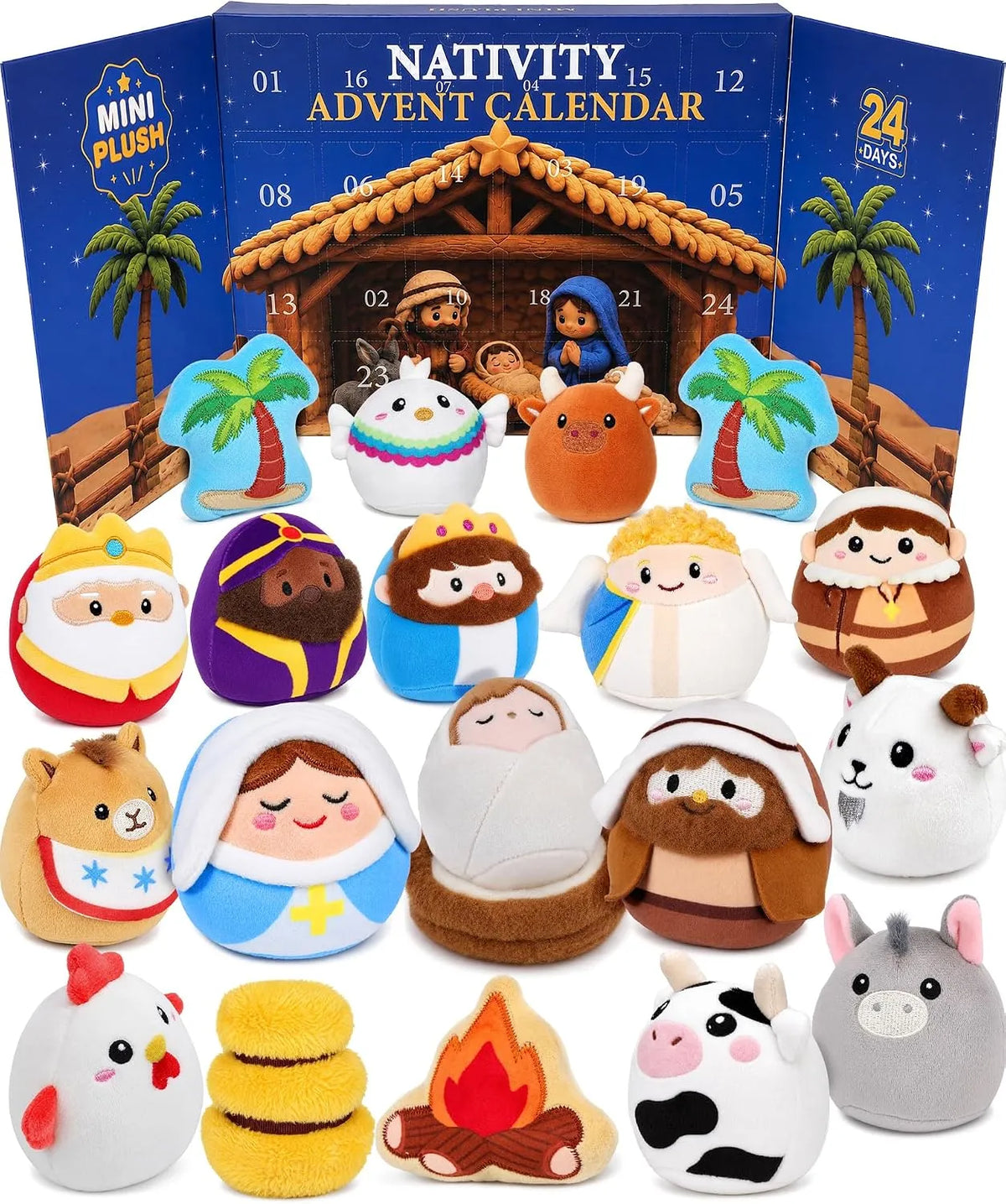 🔥 LAST DAY 50% OFF - ✝️ Journey to Bethlehem Advent Calendar – 24 Days of the Nativity