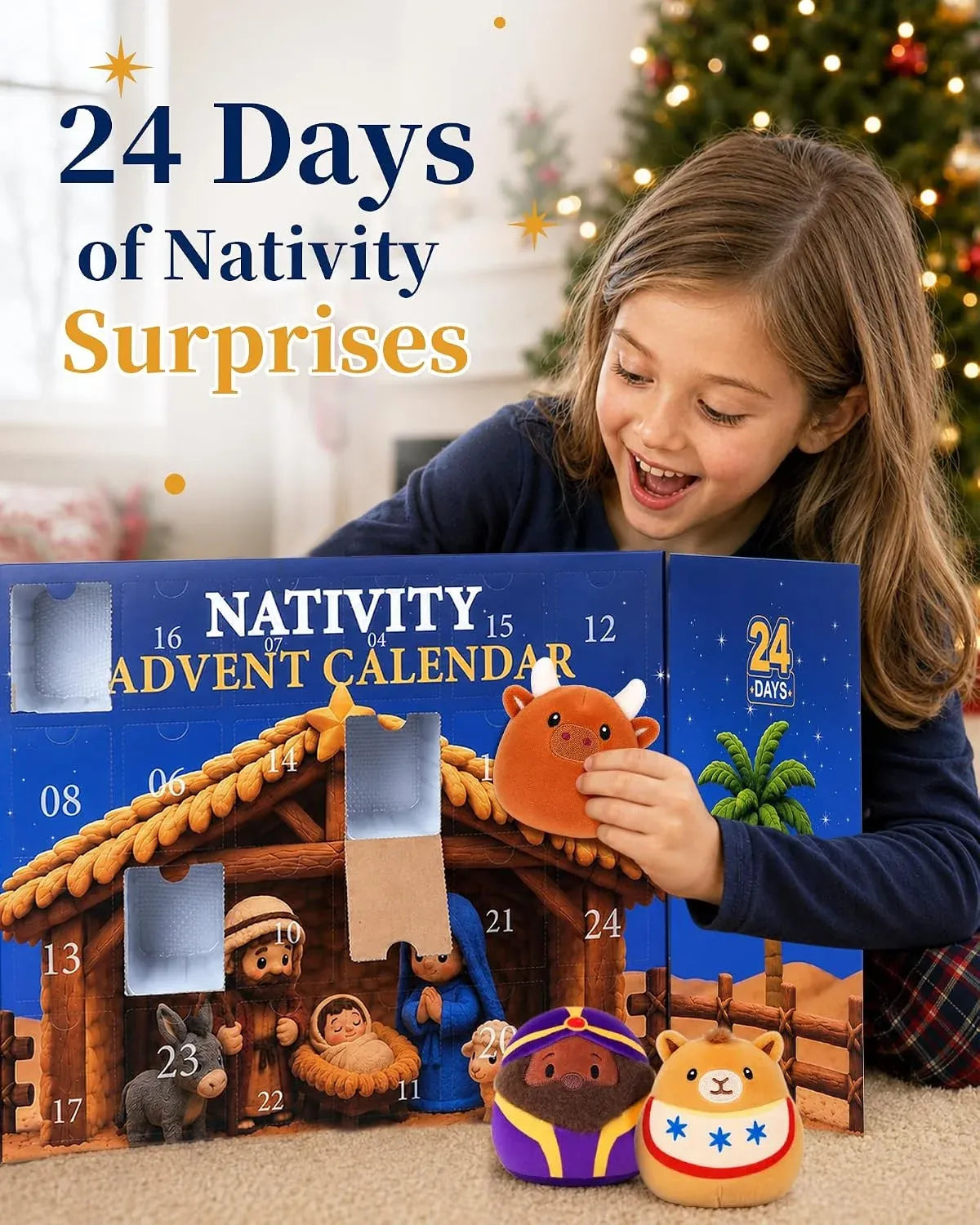 🔥 LAST DAY 50% OFF - ✝️ Journey to Bethlehem Advent Calendar – 24 Days of the Nativity