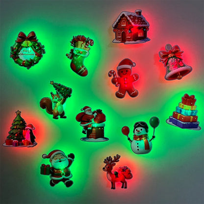 🎄 Light-Up Christmas Wall Decals