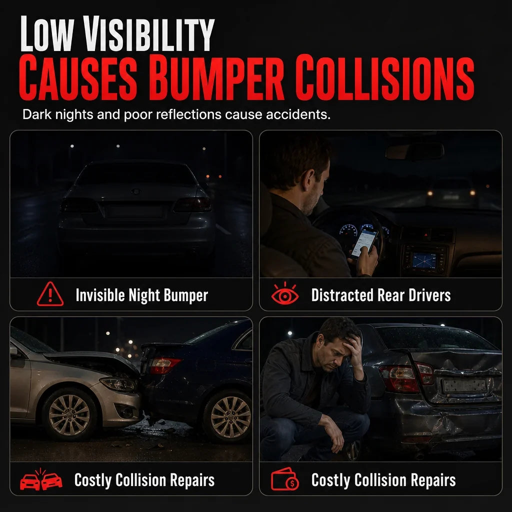 🔥Limited-time 50% off-Reflective Car Sticker Strips for Trunk & Rear Bumper