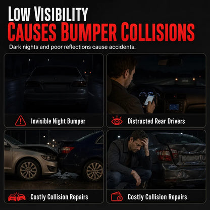 🔥Limited-time 50% off-Reflective Car Sticker Strips for Trunk & Rear Bumper