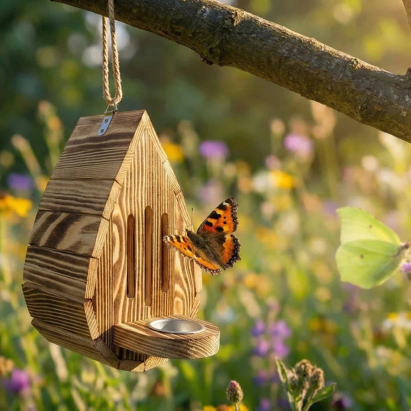 🔥 Last Day 50% OFF – Wooden Butterfly House Garden Shelter – Give Butterflies a Cozy Haven Before It’s Gone