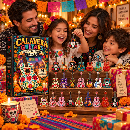 DAY OF THE DEAD KICKOFF 49% OFF - Calavera Guitars Advent Calendar 2026