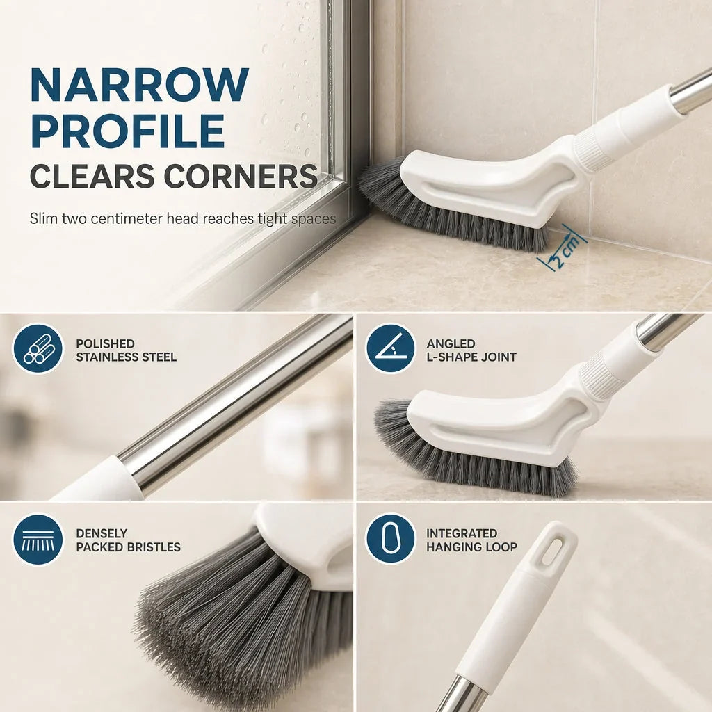 🔥Multifunctional Extendable Long Handle Floor Scrub Brush