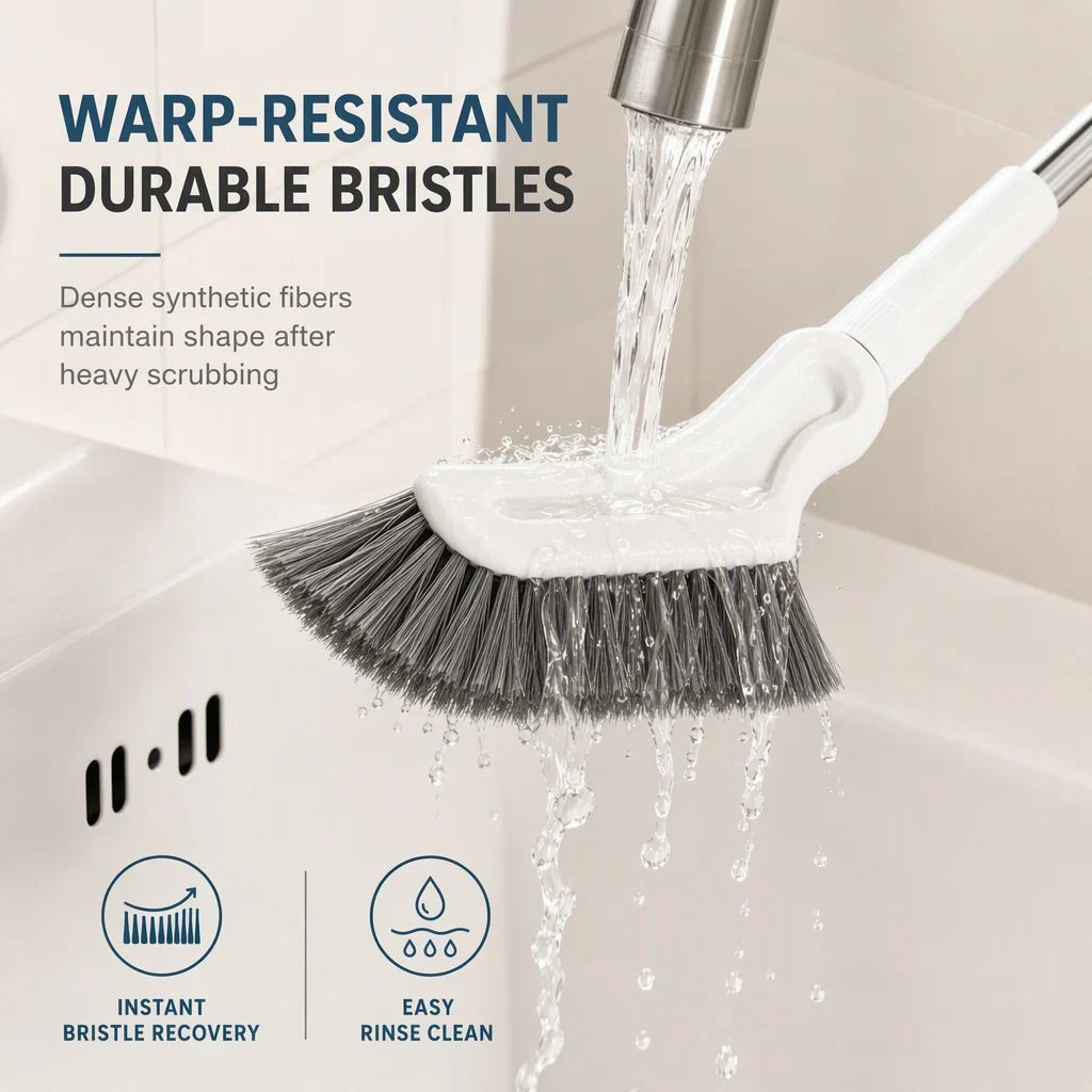 🔥Multifunctional Extendable Long Handle Floor Scrub Brush