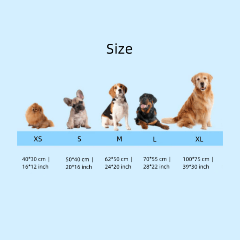 🐶 Cooling Mat for Dogs – Refreshing Pet Pad, Blue XS 40×30cm
