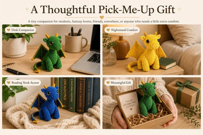 🐲💕emotional Support Dragon Pocket Buddy