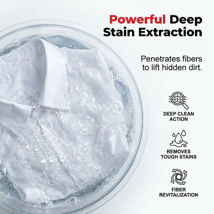 🔥💥 Deep Cleaning Laundry Whitening Sheets ✨🧺 Powerful Stain Remover Brightening Fabric Laundry Cleaning Sheets
