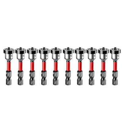 🔩5pcs Drywall Bit Attachment , PH2 Magnetic Drywall Screwdriver Bits