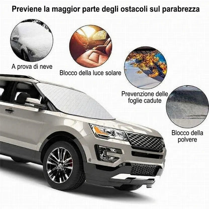 🚗☀️❄️ Windshield sun and snow protection – Universal, Premium quality ✨
