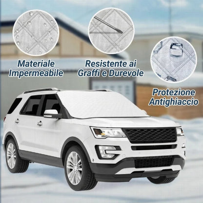 🚗☀️❄️ Windshield sun and snow protection – Universal, Premium quality ✨