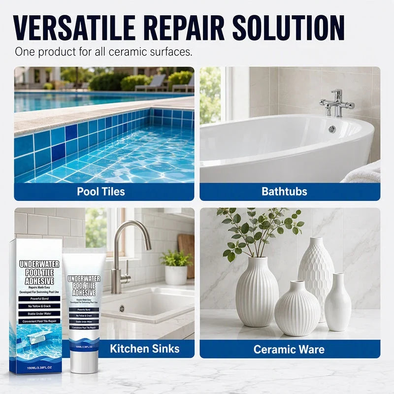 High Strength Underwater Pool Tile Adhesive